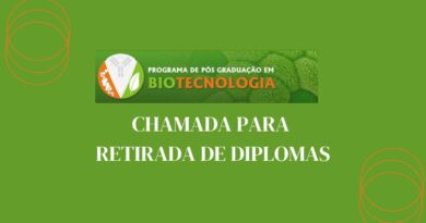 Ex-alunos do PPGBiotec UEFS devem comparecer para retirar diplomas